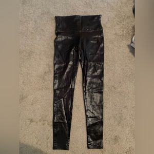 Spanx croc leggings never worn